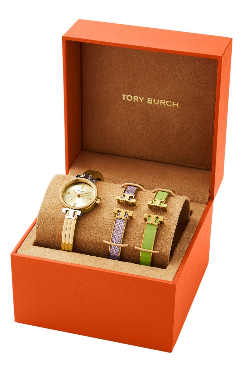 Tory Burch The Kira Bangle Watch Set, 22mm, Alternate, color,