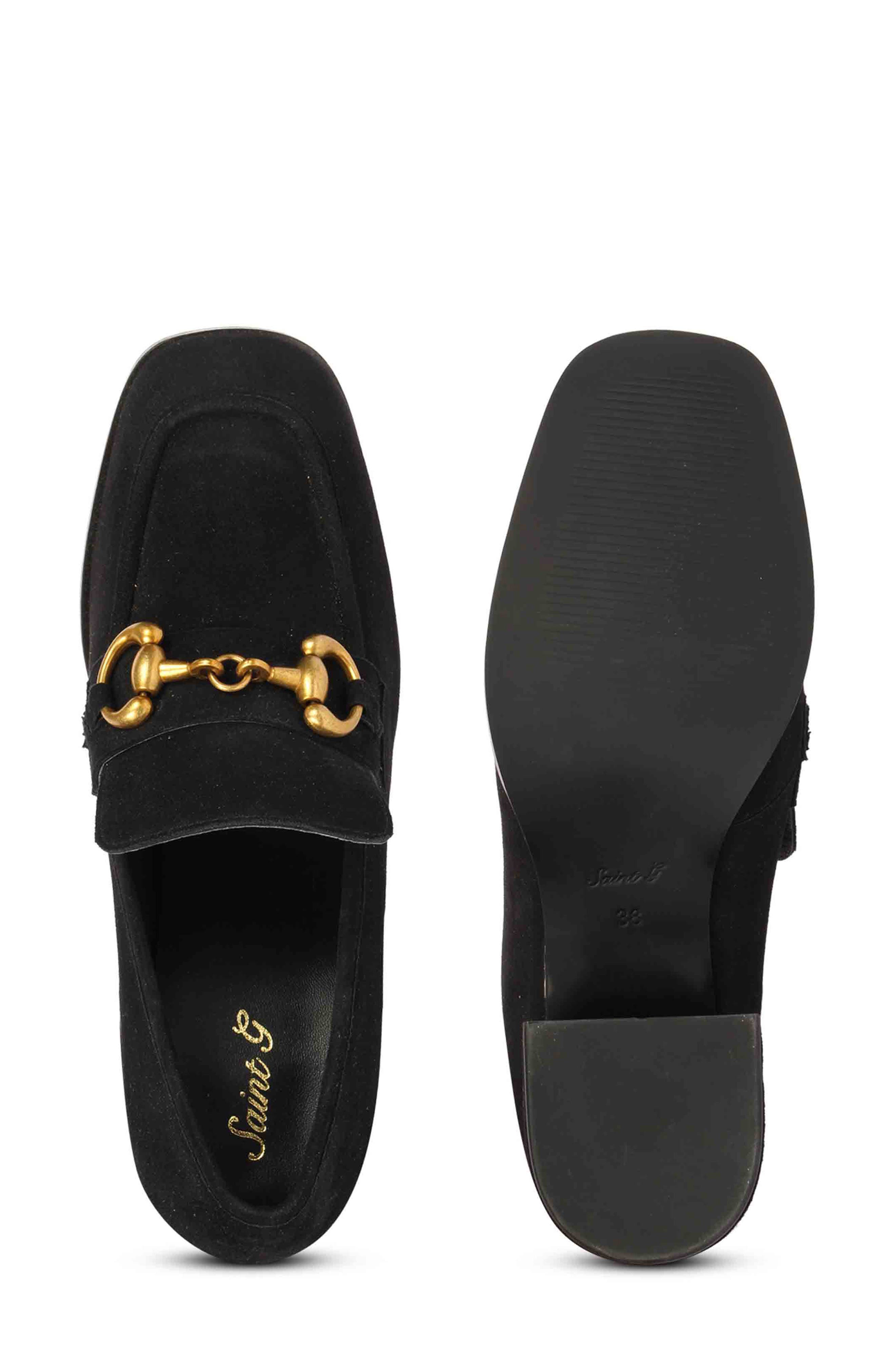 SAINT G Vera Loafer Pump, Alternate, color, Black
