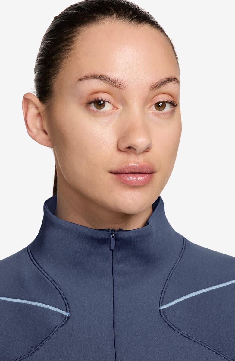 Nike Universa Dri-FIT Quarter Zip Pullover, Alternate, color, 499 World Indigo/ Work Blue
