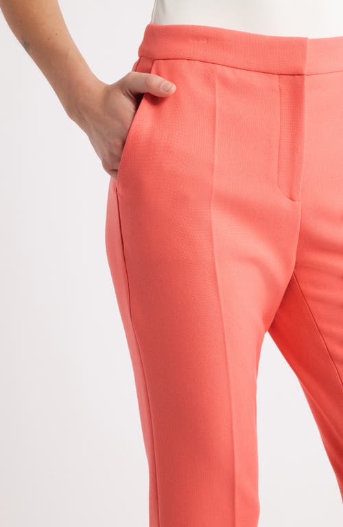 Hugo Boss Boss Timasa Ankle Flare Pants In Blue