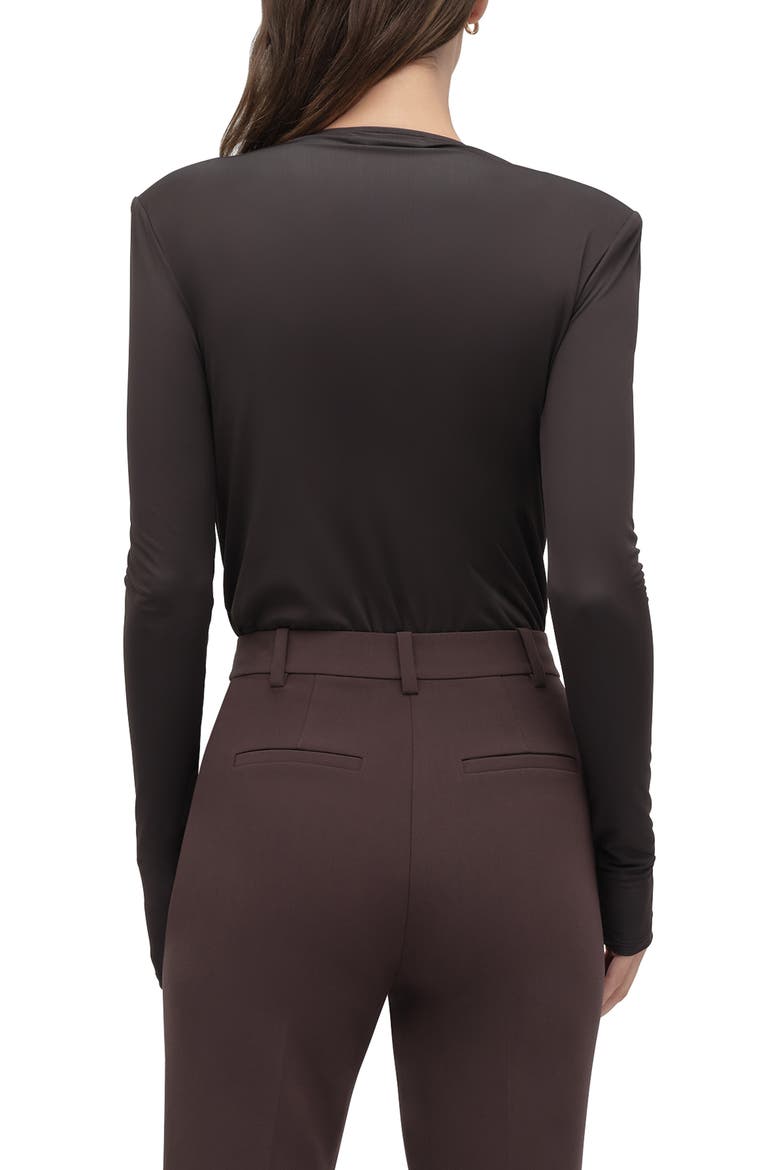 The Slinky Date Bodysuit, Alternate, color, ESPRESSO