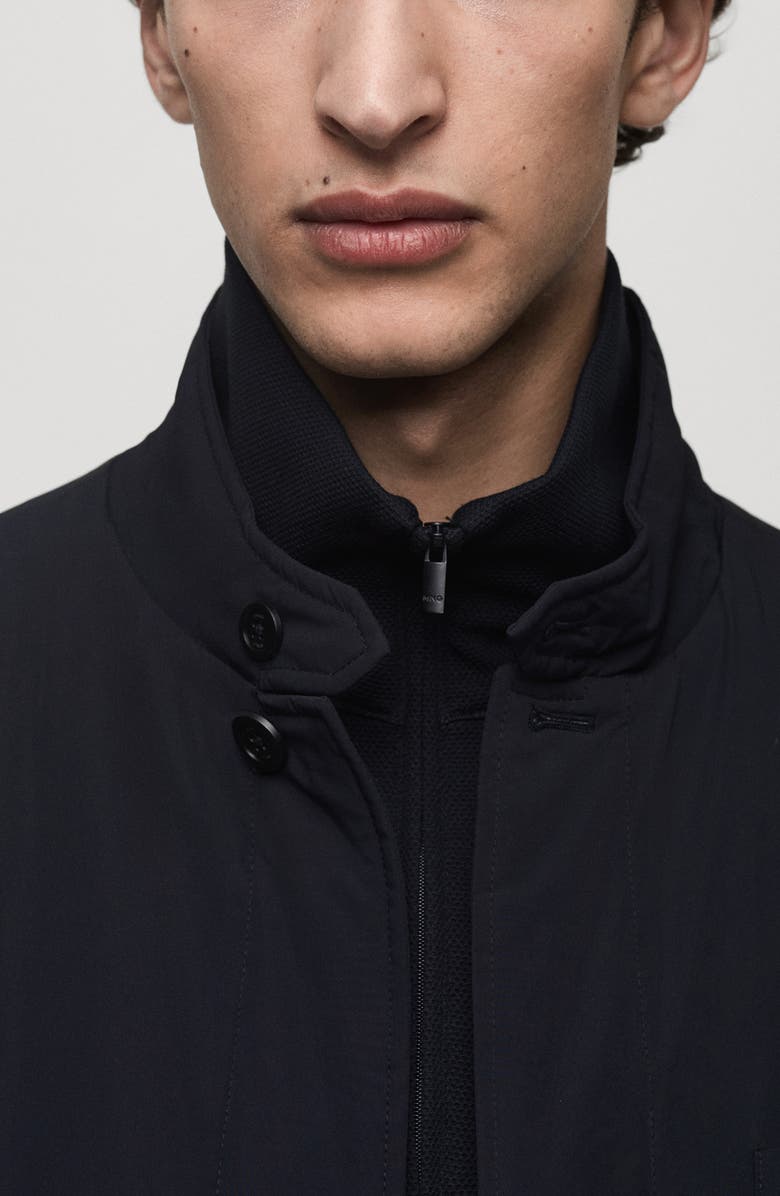 MANGO Thermor<sup
®</sup
 Waterproof Insulated Jacket, Alternate, color, Dark Navy