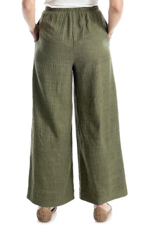 Max Studio Two Tone Texture Woven Drawstring Pant