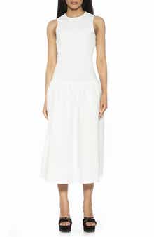 Alexia Admor Lyle Drop Waist Midi Dress