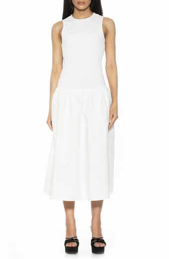 Alexia Admor Lyle Drop Waist Midi Dress