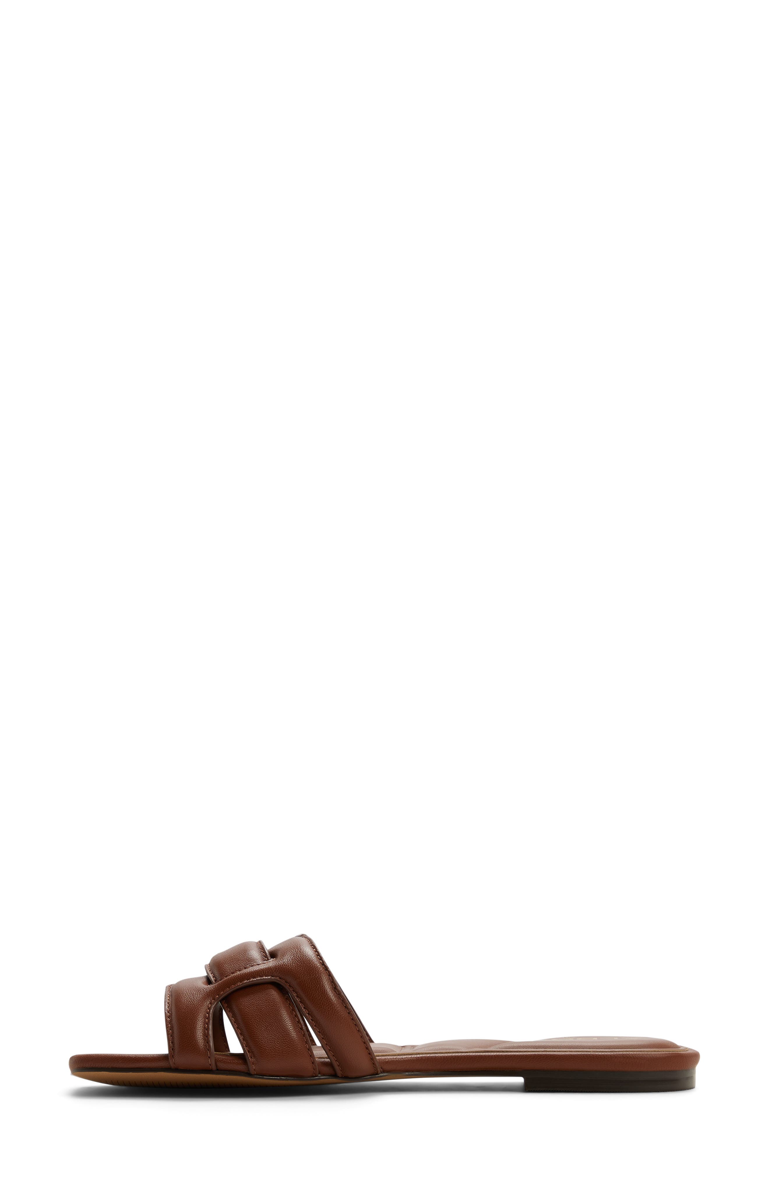Elenaria Slide Sandal, Alternate, color, MEDIUM BROWN