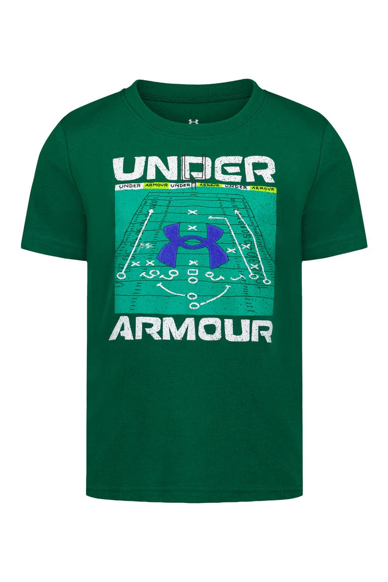 Kids' Endzone Graphic Tee, Main, color, CAMPUS IVY