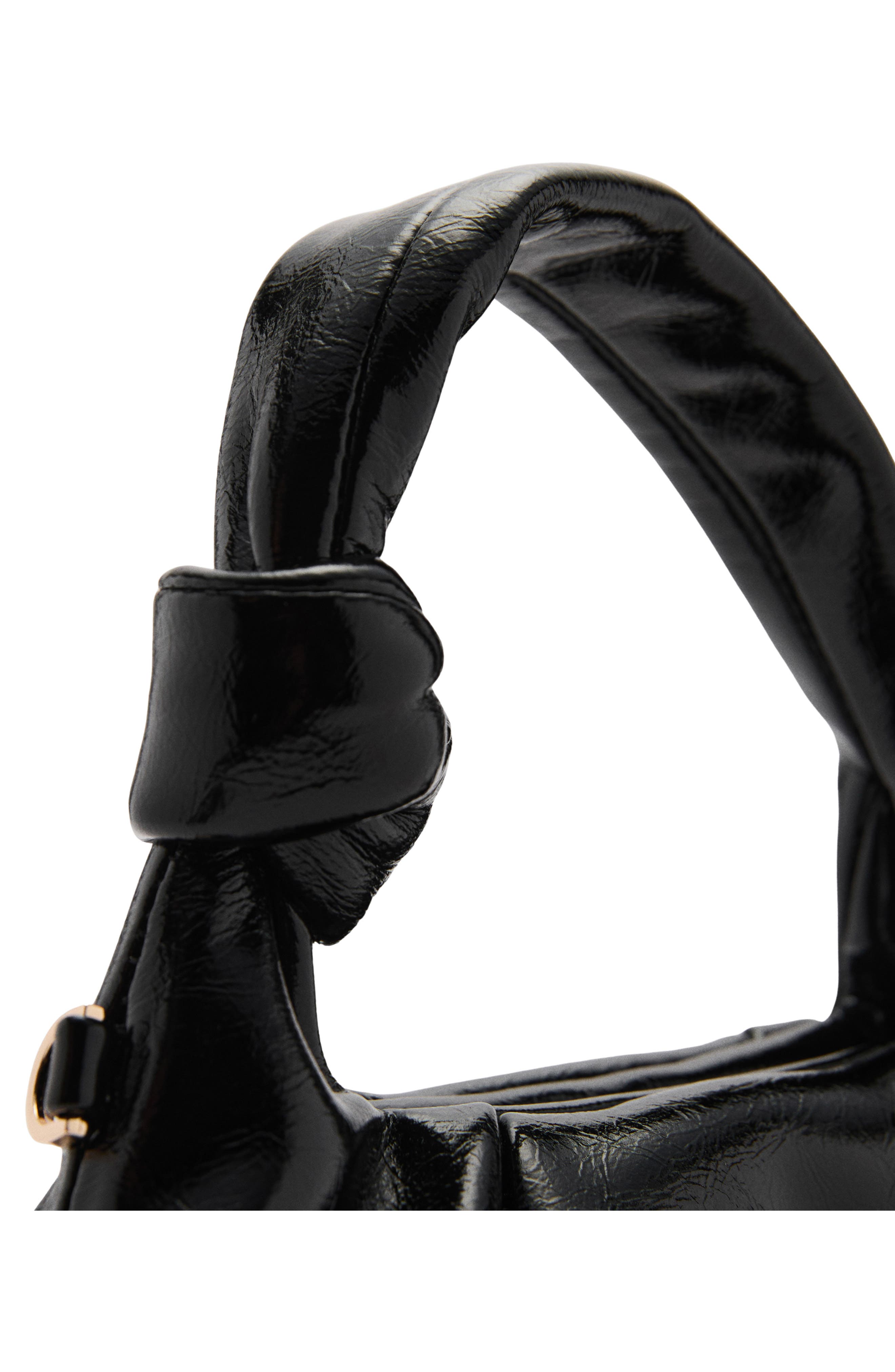 MANGO Mini Faux Leather Handbag, Alternate, color, 