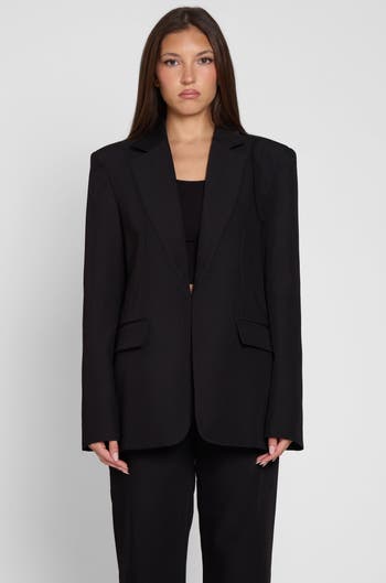 Classic Column Oversized Blazer