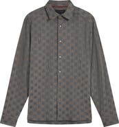 Ted Baker Farax Print Cotton Button-Up Shirt
