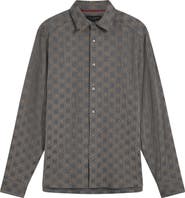 Ted Baker Farax Print Cotton Button-Up Shirt