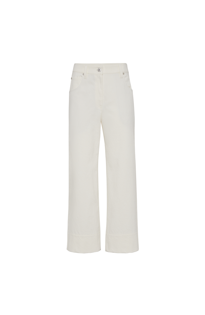 Brunello Cucinelli Square chino trousers, Main, color, Panama
