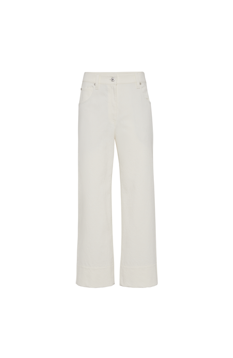 Square chino trousers