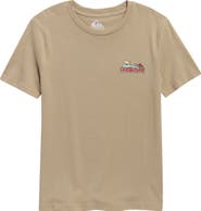 Quiksilver Kids' Dog Wave Graphic Cotton T-Shirt