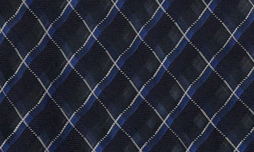 SHUSHU-TONG SHUSHU/TONG LACE BOW PLAID WOOL & SILK MINIDRESS 