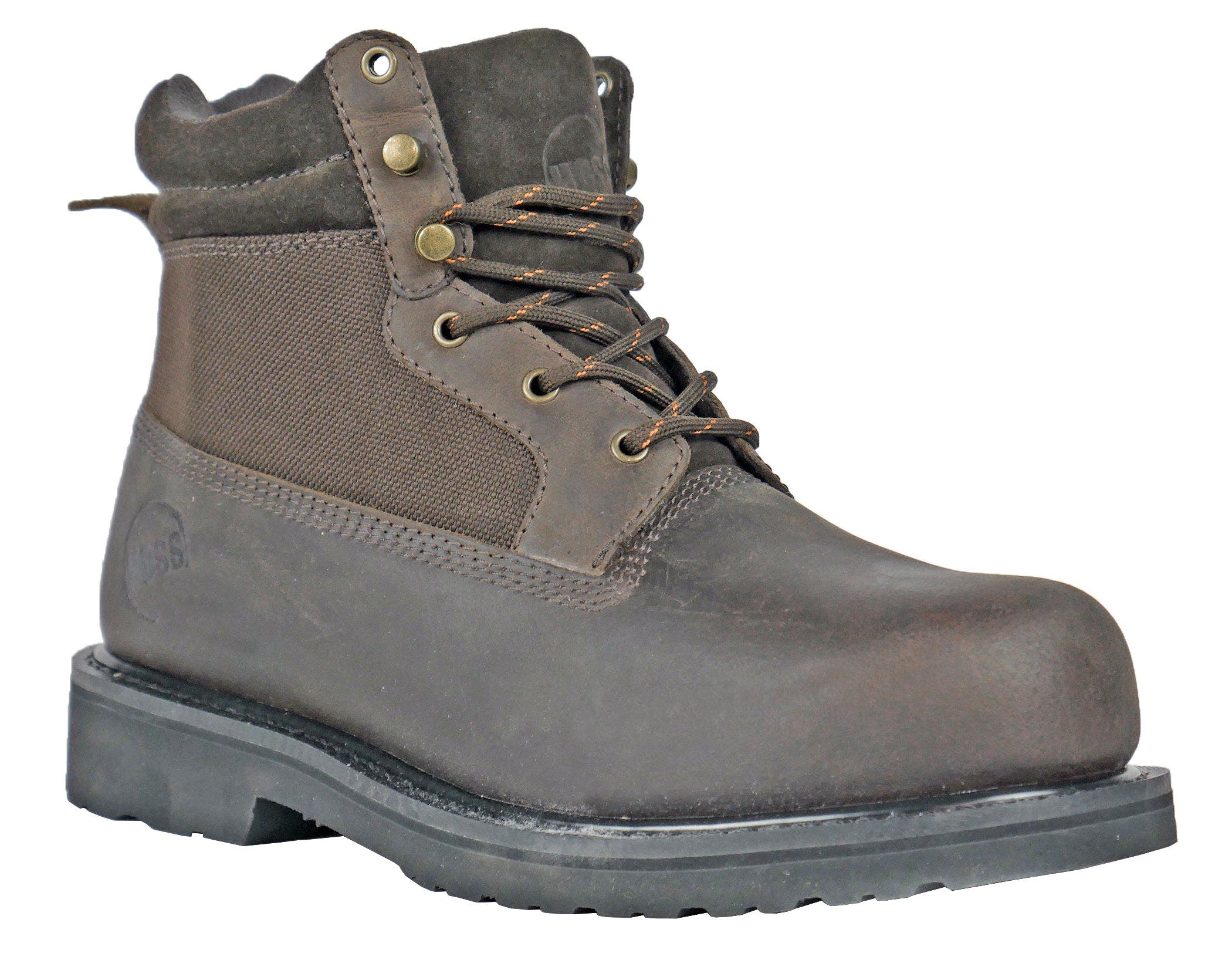 Hoss Boot Company HOSS Scout Steel Toe Work Boot, Main, color, Brown