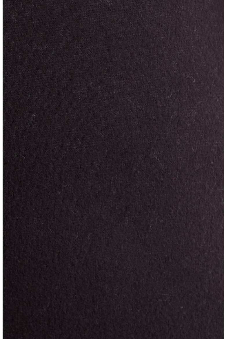 Brushed Hacci Pajamas, Alternate, color, BLACK
