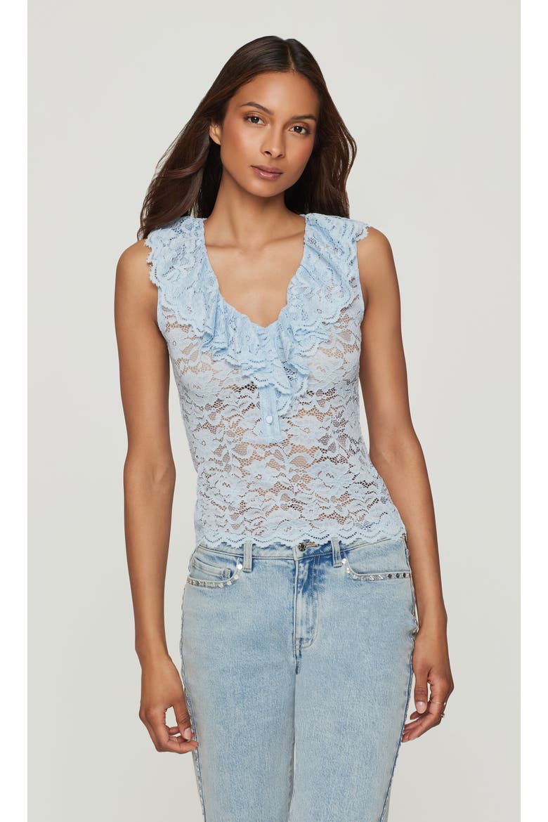 Saige Lace Top, Alternate, color, Blue