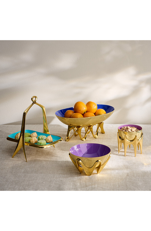 Jonathan Adler Oscar Lavender Bowl In Multi
