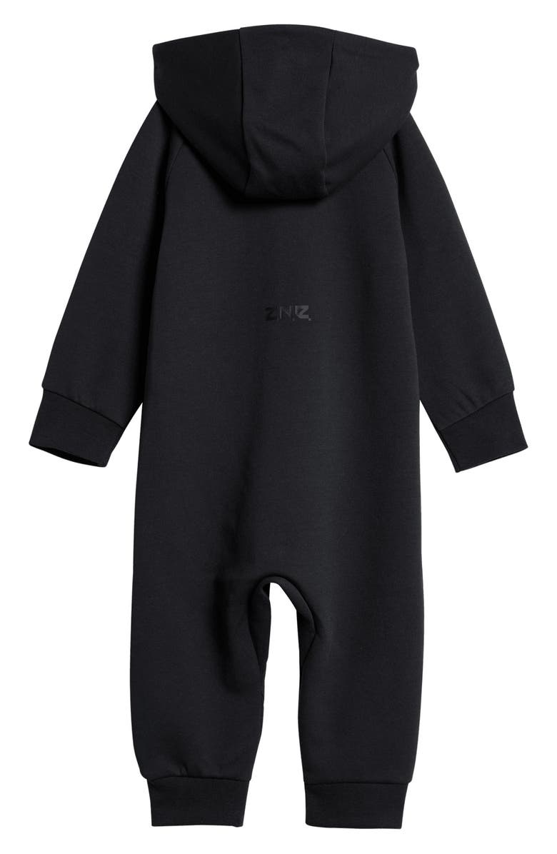 adidas x Disney Z.N.E. 'Star Wars' Hooded Zip Romper, Alternate, color,