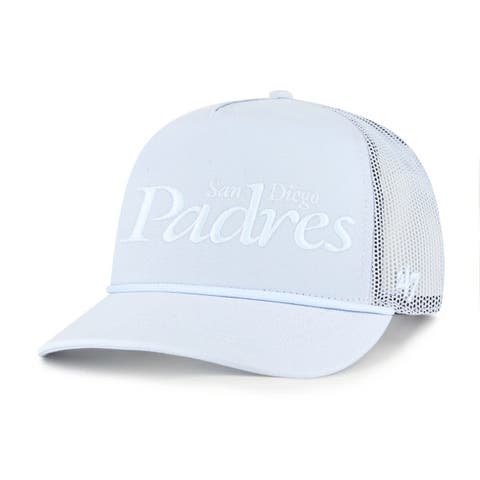 Men's '47 Light Blue San Diego Padres Foundation Script Hitch Adjustable Trucker Hat