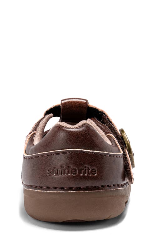 Stride Rite Soft Motion™ Mini Mara T-strap Shoe In Brown