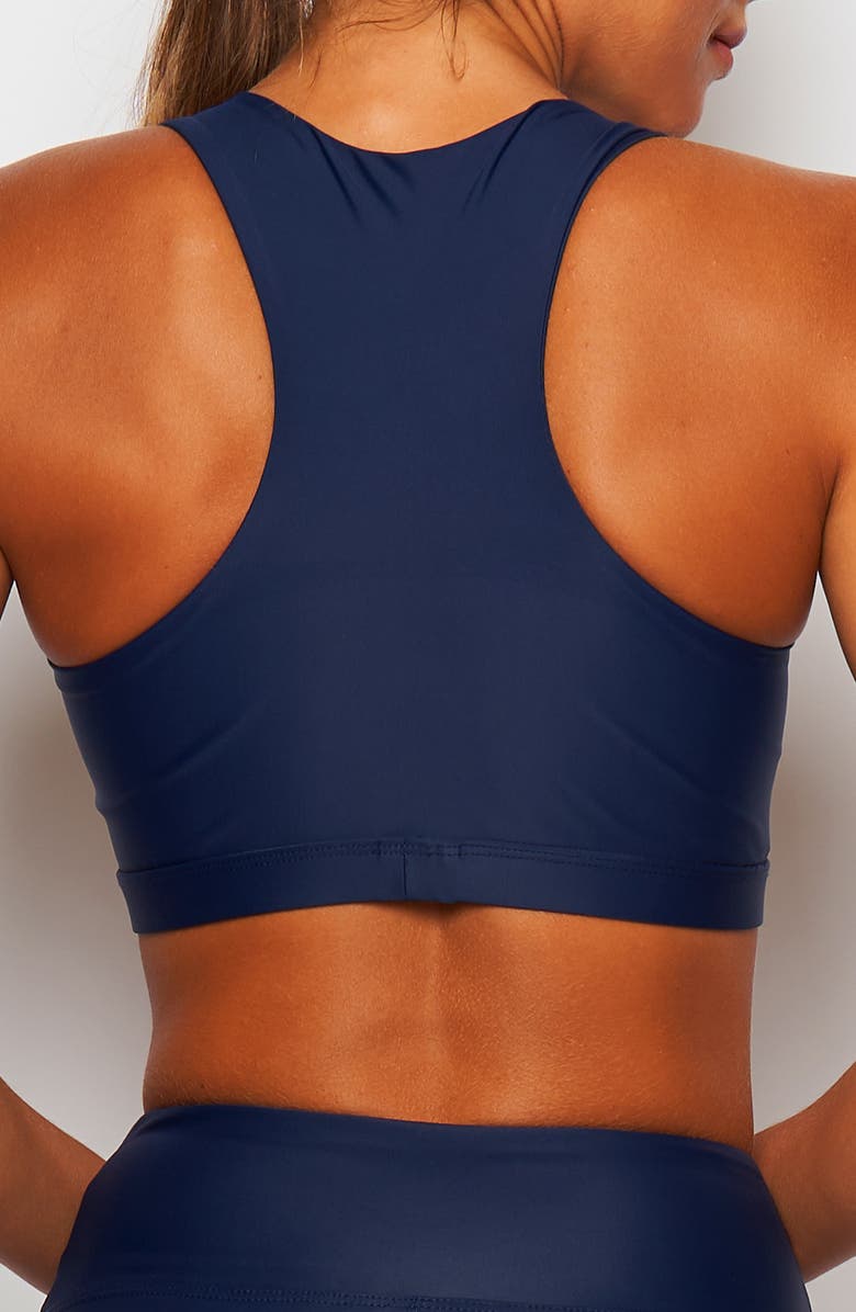 Heroine Sport Body Racerback Sports Bra, Alternate, color, Navy