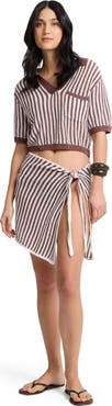 Onia Linen Knit Mini Sarong