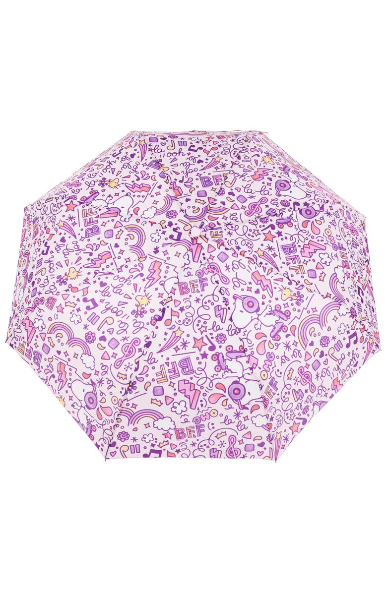 PEANUTS Music Umbrella, Alternate, color, Pink