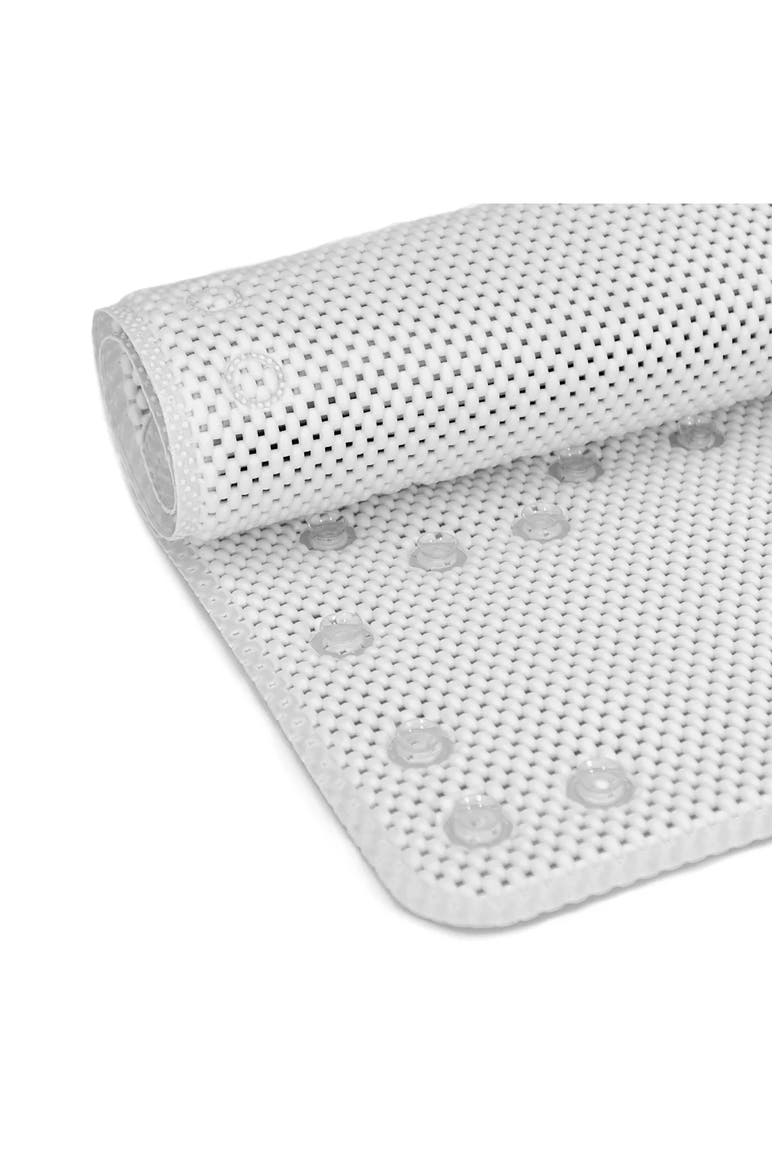 Nonskid Double Foam Bath Mat, Alternate, color, WHITE