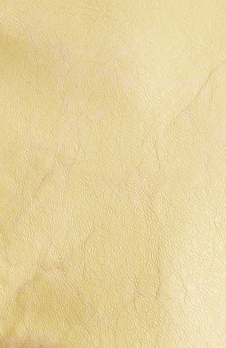 Knwls Claw Lambskin Leather Biker Jacket, Alternate, color, 