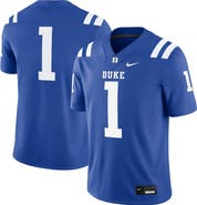 Nike Men's Nike #1 Royal Duke Blue Devils Game Jersey