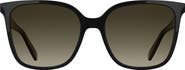 Longchamp Le Pliage 55mm Gradient Modified Rectangular Sunglasses
