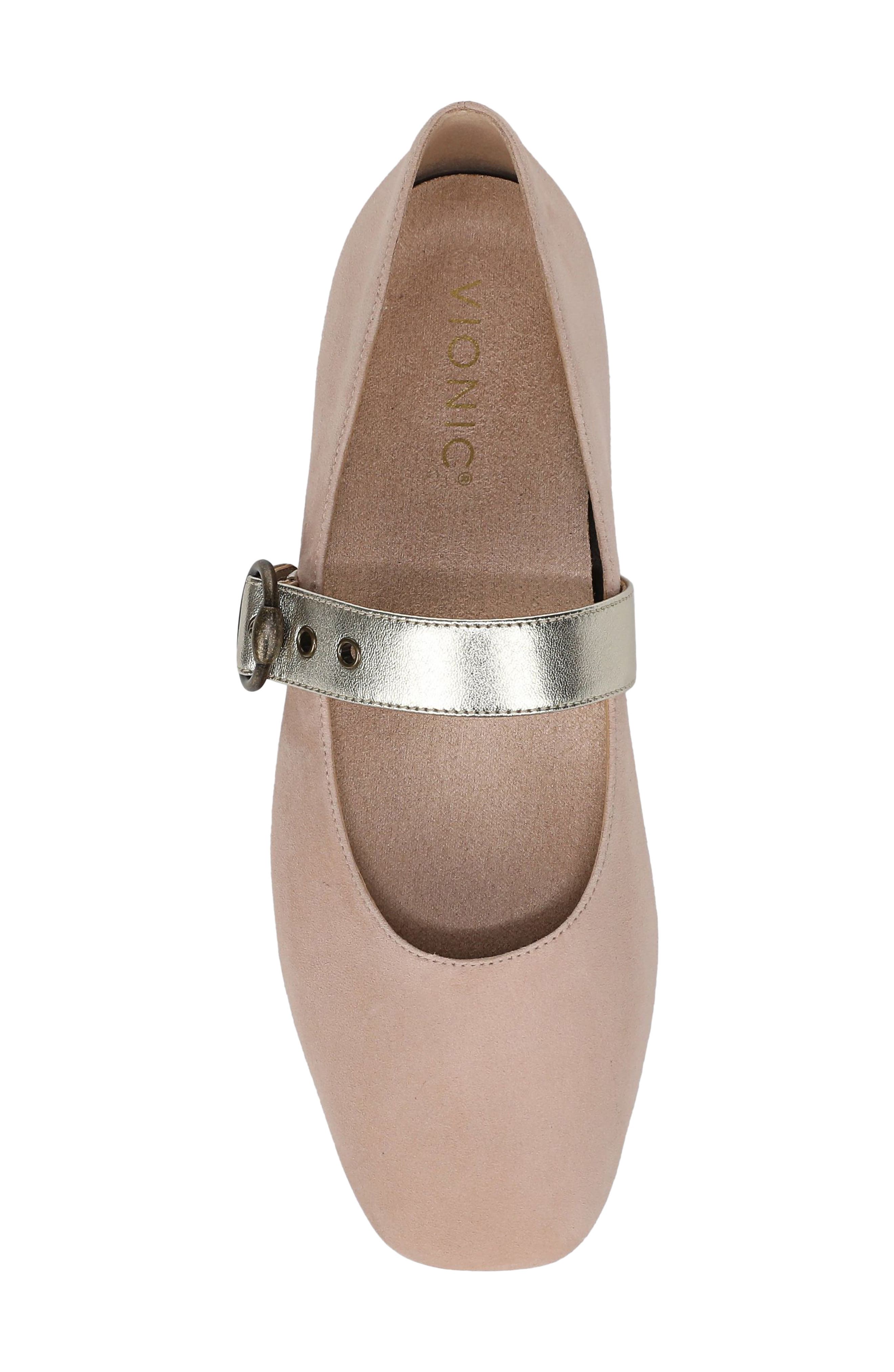 Vionic Hattie Mary Jane Flat, Alternate, color, Rugby Tan
