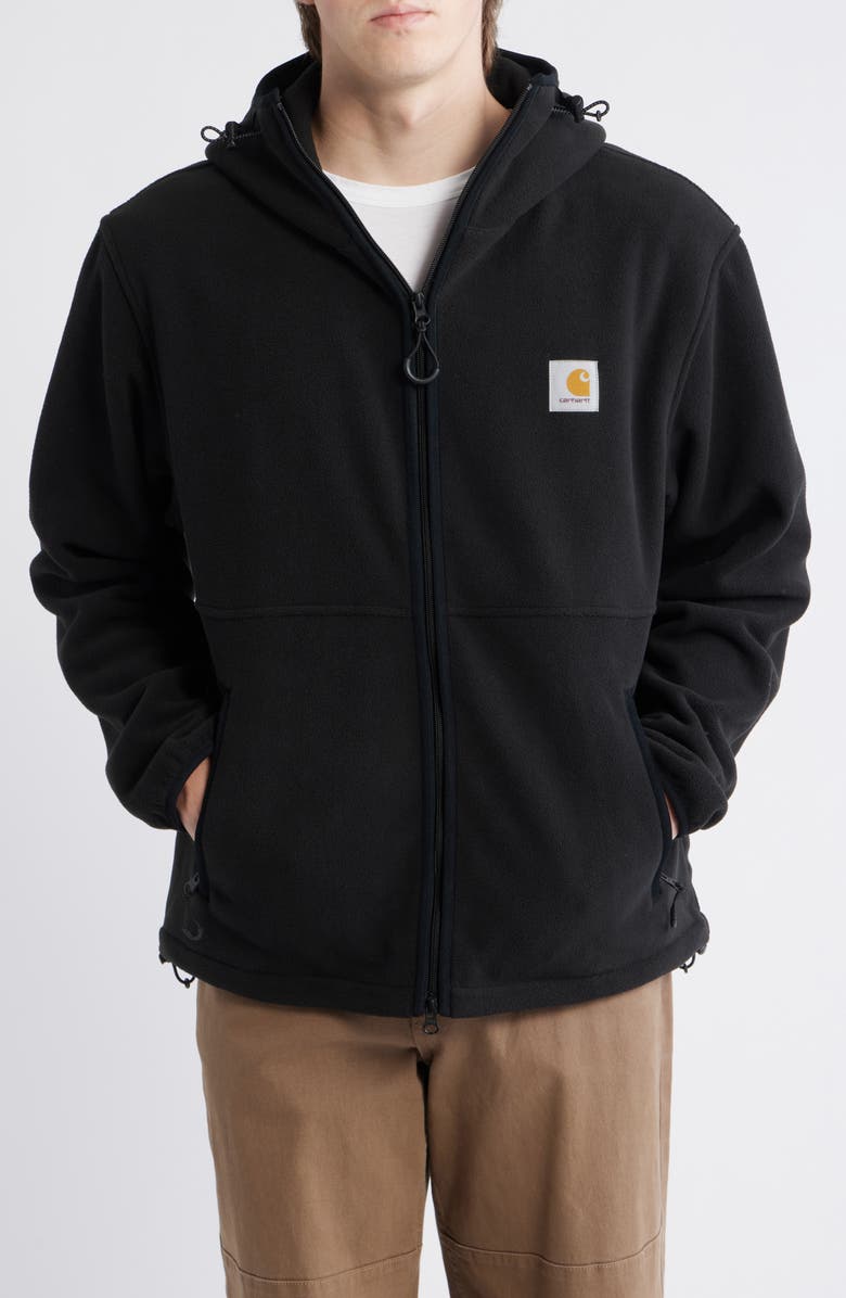 Carhartt Work In Progress Blevin Fleece Jacket, Alternate, color, Black