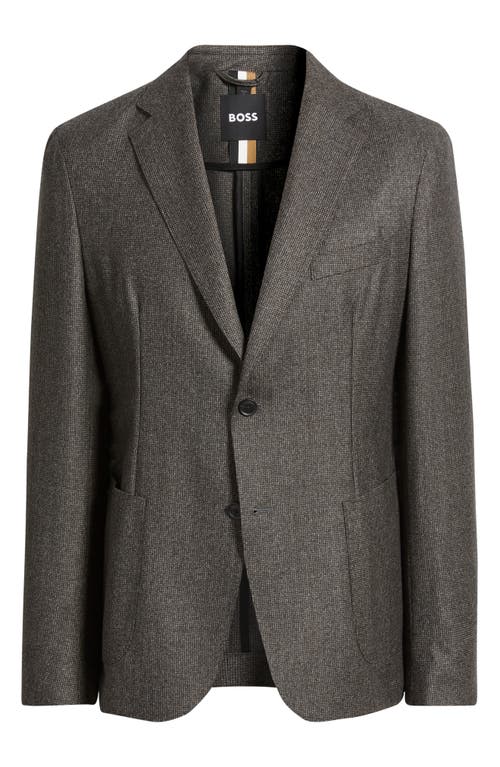 Hugo Boss Boss Hanry Virgin Wool Sport Coat In Gray