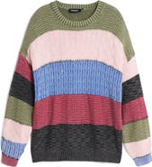 Desigual Textured Cotton Crewneck Pullover