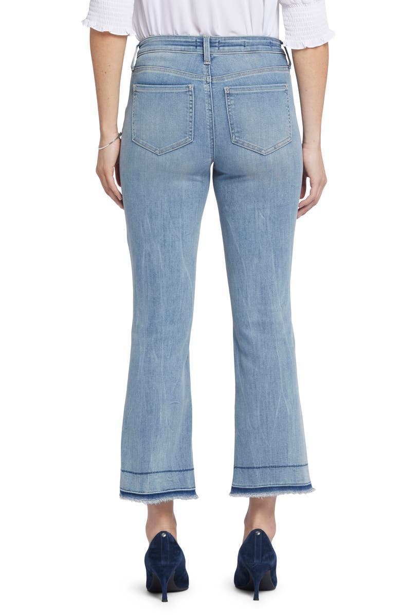 NYDJ Barbara Fray Hem Ankle Bootcut Jeans, Alternate, color, 