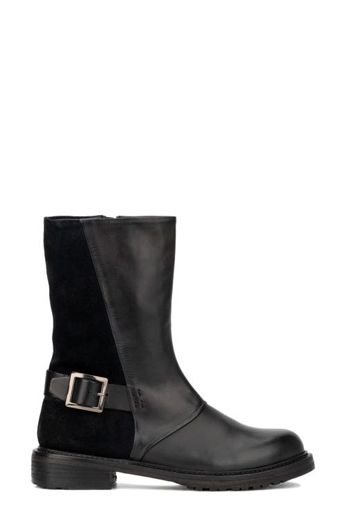 Vintage Foundry Camila Buckle Boot In Black