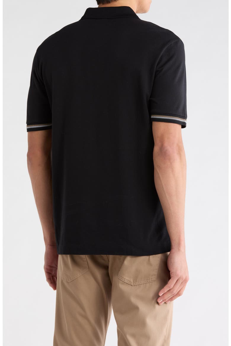 Parlay Knit Polo, Alternate, color, BLACK