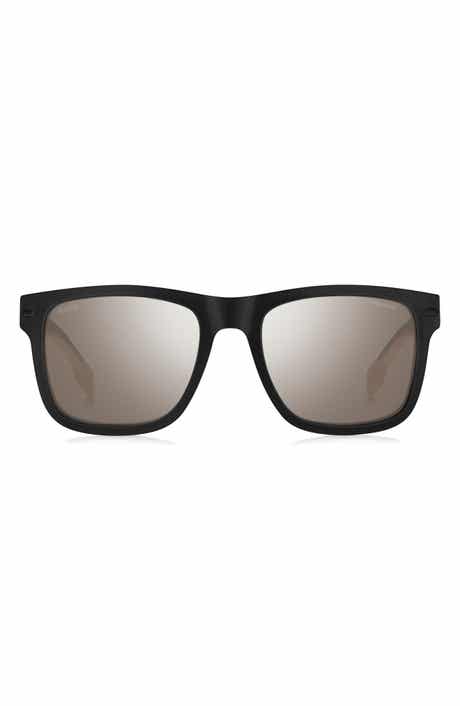 55mm Polarized Square Sunglasses