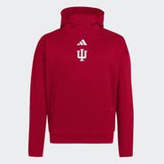 adidas Men's adidas Crimson Indiana Hoosiers Z.N.E Hoodie