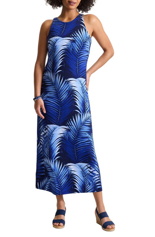 Tommy Bahama Jasmina Leaf Of Lux Sleeveless Maxi Dress In Coastline