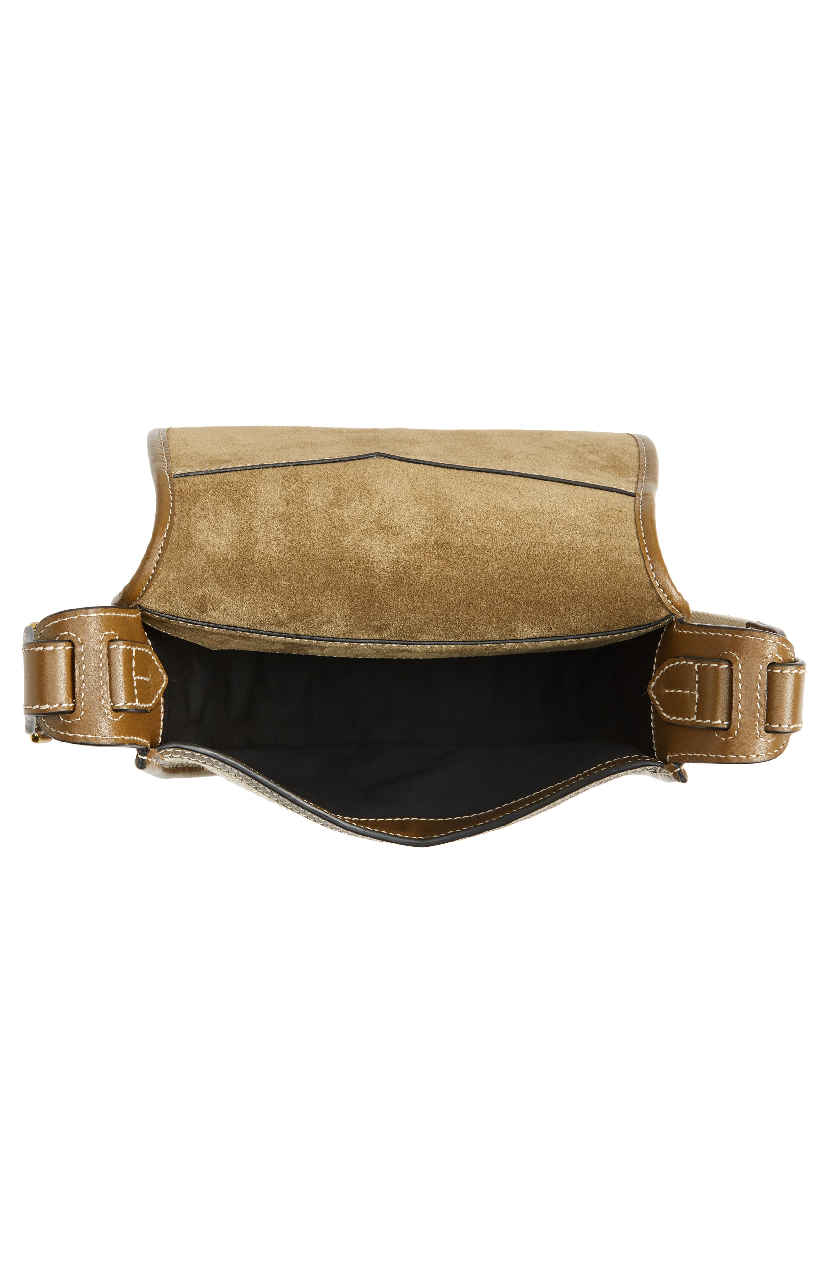 Isabel Marant Botsy Woven Raffia Crossbody Bag, Alternate, color, 