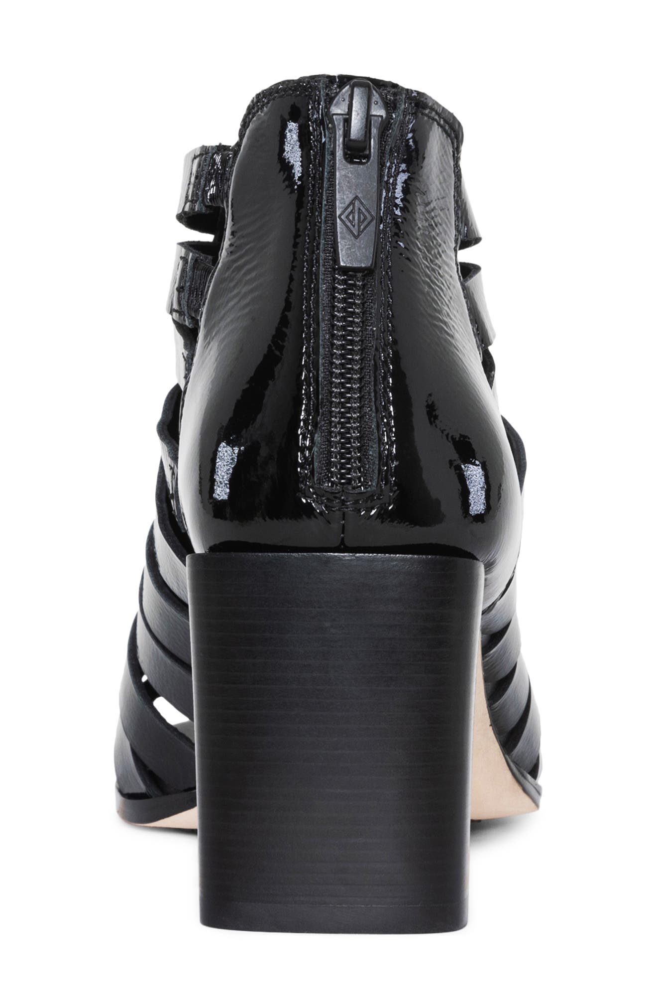 Donald Pliner Block Heel Cage Sandal, Alternate, color, 