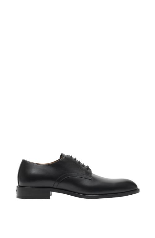 Burberry Leather Carlyle Stamp Derby Shoes