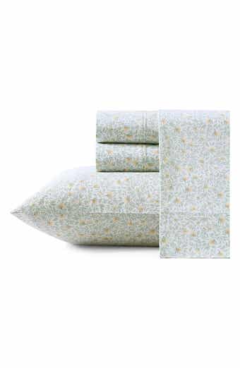 Crane Flower 200 Thread Count Sheet Set