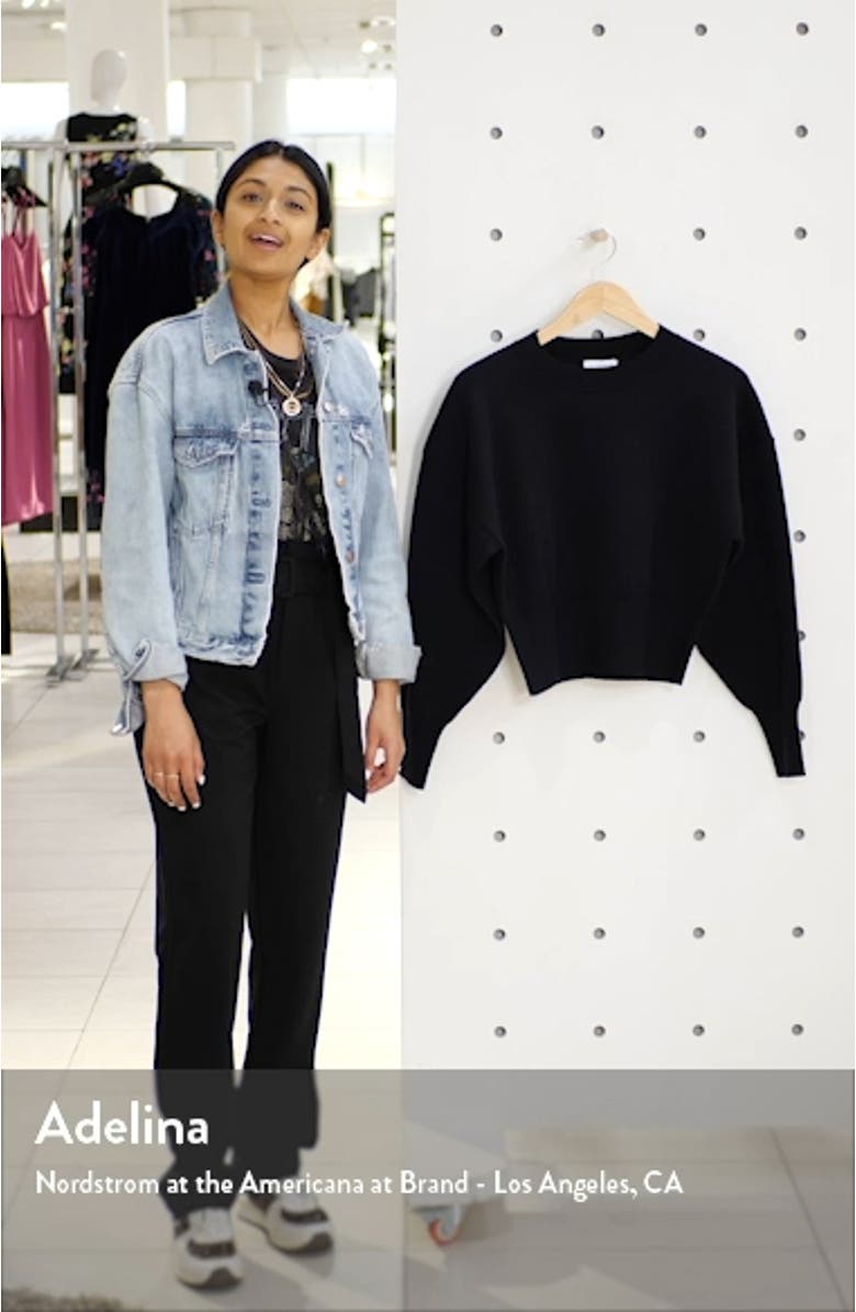 Crop Sweatshirt, sales video thumbnail