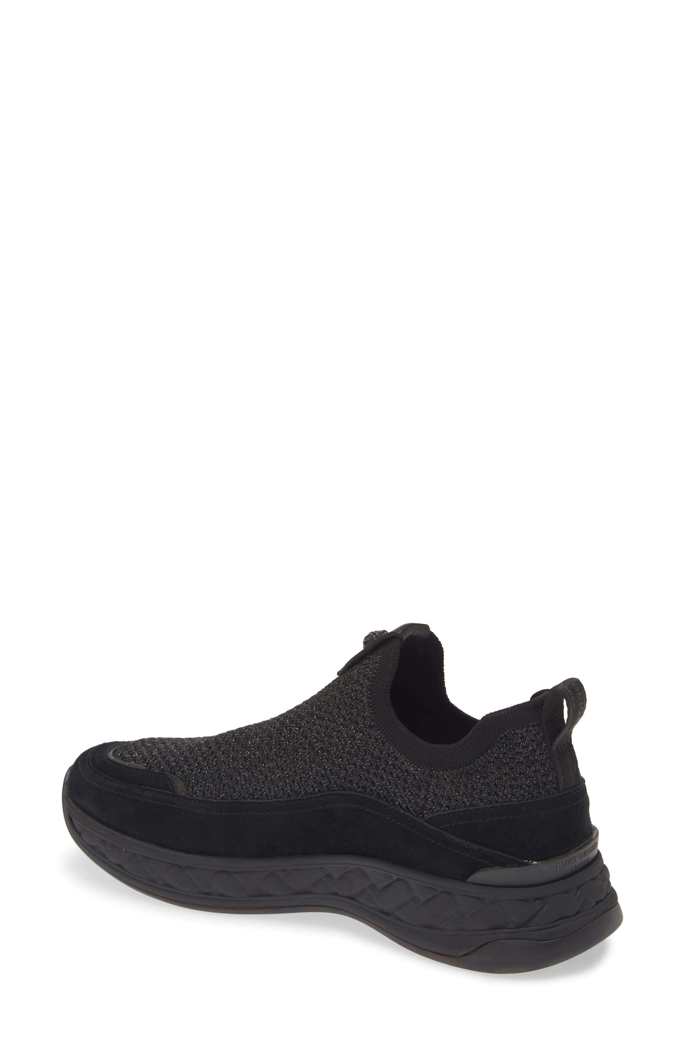 Kurt Geiger London Kensington Knit Slip-On Sneaker, Alternate, color, Black