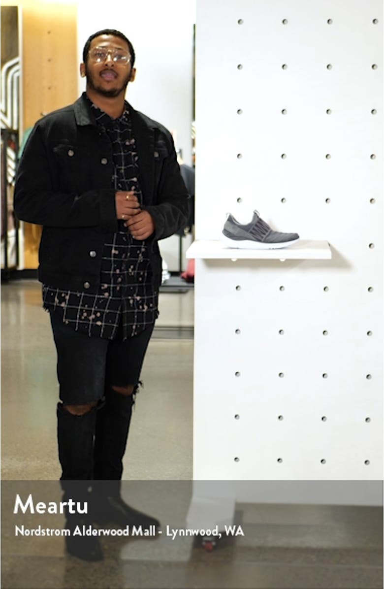 Hupana Knit Jacquard Slip-On Running Shoe, sales video thumbnail